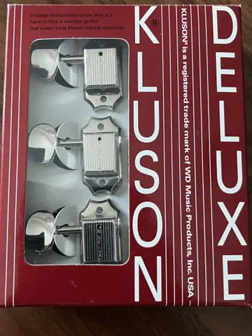 KLUSON DELUXE 크루슨 메탈 노브 페그 니켈