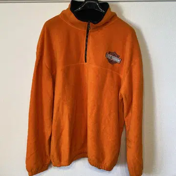 Harley-Davidson 오렌지 플리스 자켓 XL