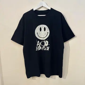 ACID HOUSE MUSIC 애시드하우스 반팔 티셔츠 스마일