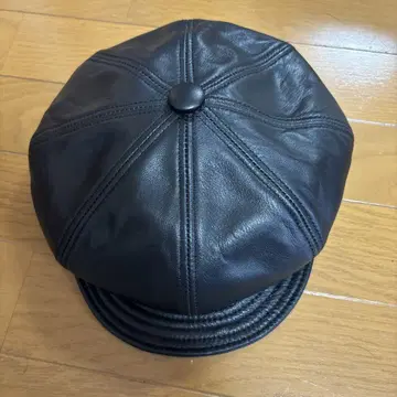 뉴욕햇 New York Hat 헌팅 캡 가죽 9207