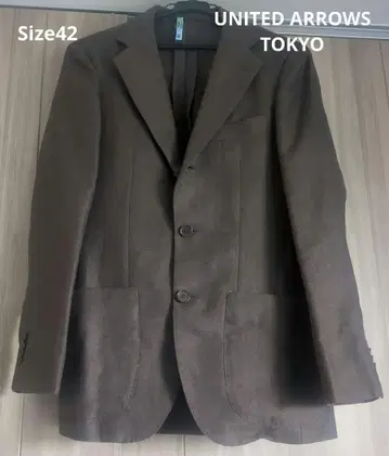 UNITED ARROWS 테일러드 린넨 자켓 사이즈 42