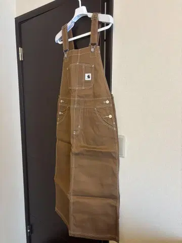 Carhartt 브라운 오버롤