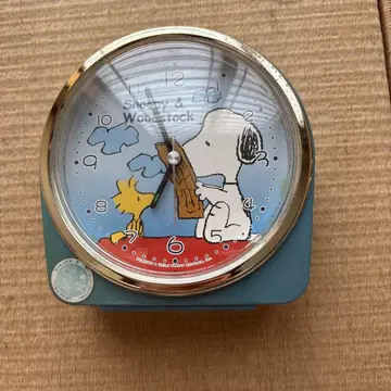 스누피 우드스탁 아날로그 시계
