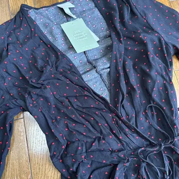 h&m 하트 무늬 원피스