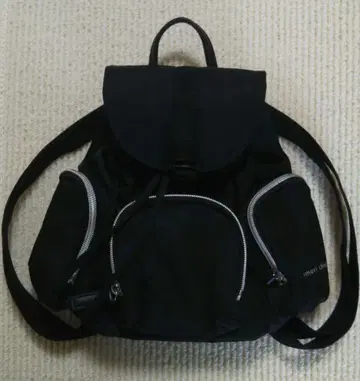 [미사용] 츠모리치사토 미니 백팩 미니 백 바디백 블랙