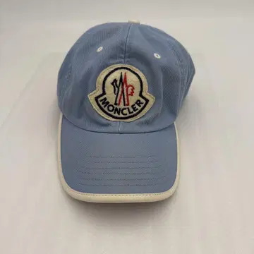 MONCLER 라이트 블루 야구 모자 kn4