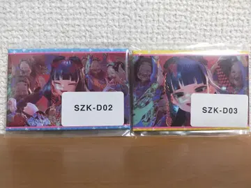 이치마츠 스즈요 x 웹퐁 스퀘어 캔뱃지 2종 세트