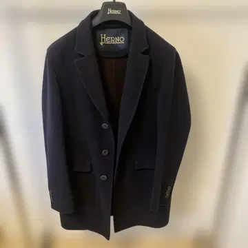 헤르노 울 W 페이스 체스터 코트 48 HERNO
