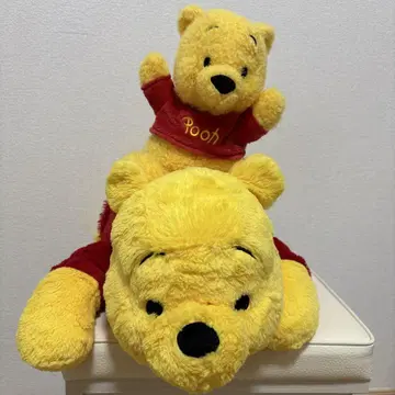푸우 봉제 인형 2개 세트