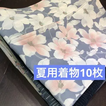[기모노 묶음 판매] 여름용 기모노 10장, 리메이크 소재, 핸드메이드용