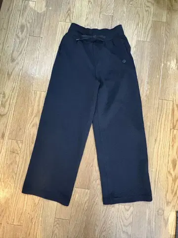 lululemon 블랙 와이드 팬츠 여성용