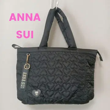 ANNA SUI 안나수이 해피니스 토트백 하트 퀼팅 A4