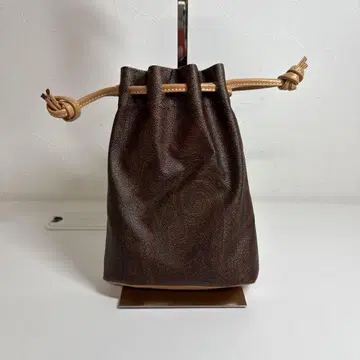 새상품급 ETRO 에트로 복조리 파우치 페이즐리 파우치 백 브라운