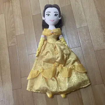 디즈니 리조트 미녀와 야수 벨 프린세스 인형 봉제인형