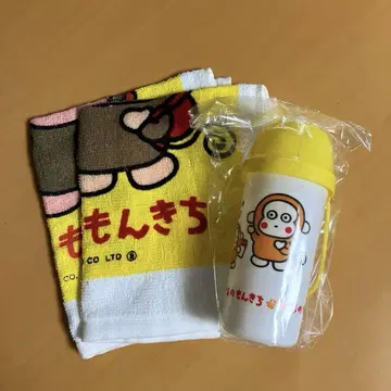 초기 산리오 오사루노 몬키치 물수건 케이스 물수건 타월 2매