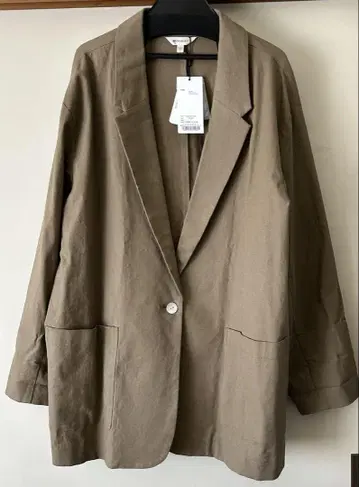 택 포함 새상품! MOUSSY 마우지 마 혼방 오버 사이즈 테일러드 자켓