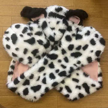 101마리 달마시안 머플러 캡
