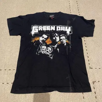 GREEN DAY 2010년 밴드 티셔츠 반팔