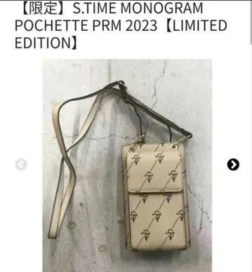 S.TIME MONOGRAM POCHETTE PRM 2023 [한정판]