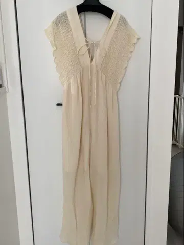 로리즈팜 요류 셔링 멜빵바지
