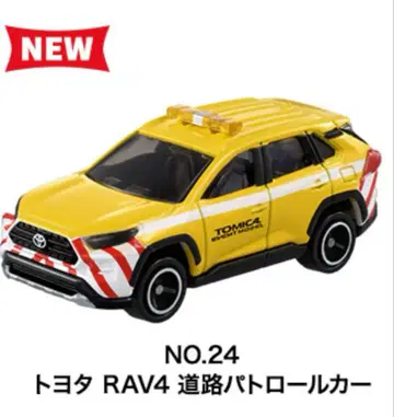 토미카 NO.24 도요타 RAV4 도로 패트롤카