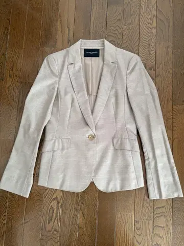 UNITED ARROWS 베이지 테일러드 재킷