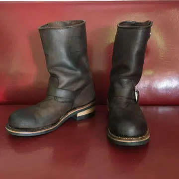 90년대 95, 호킨스 다크 브라운 엔지니어 부츠 26.0cm / 레드윙