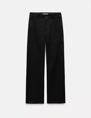ZARA 코튼 헤링본 팬츠