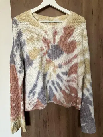 Madewell 타이다이 패턴 코튼 스웨터 S