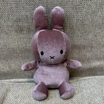 미피 봉제 인형 코듀로이 핑크