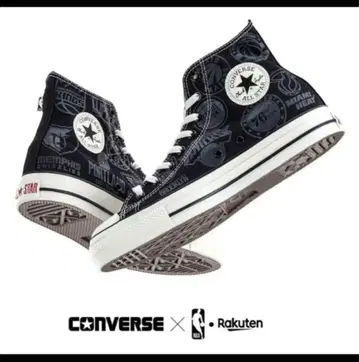 [새상품] Converse 올스타 NBA 콜라보 스니커즈 27cm