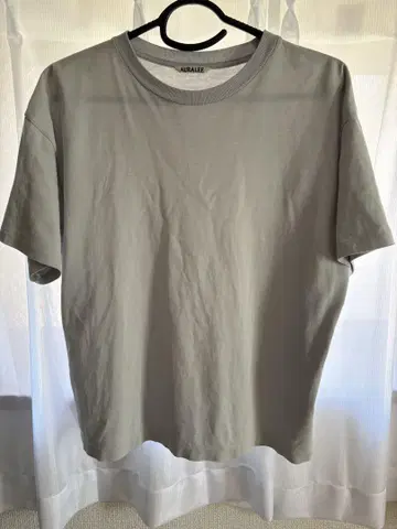 오라리 LUSTER PLAITING TEE 사이즈 1