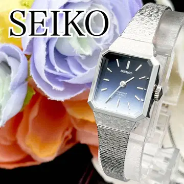 작동 손목시계 SEIKO 세이코 수동 실버 그라데이션 J35