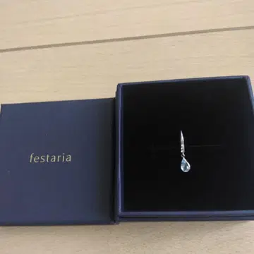 festaria 페스타리아 드롭형 귀걸이 한쪽 아쿠아 마린