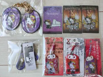 Yoshikitty 아크릴 키링 6개 세트