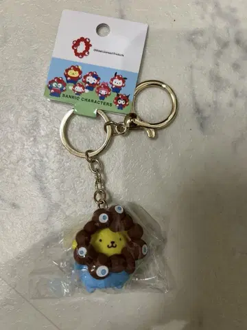미사용 새상품 먁먁 폼폼푸딩 키링