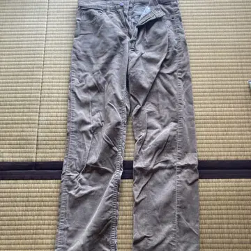 Levi Strauss & Co. 브라운 코듀로이 팬츠