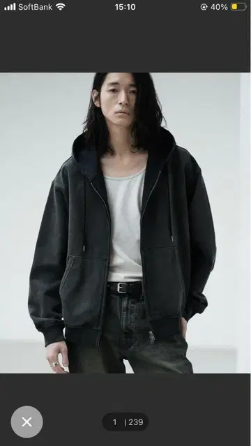HEAVY OZ DOUBLE ZIP PARKA