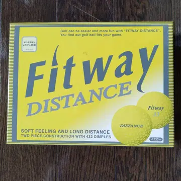 Fitway DISTANCE 골프공 432 딤플