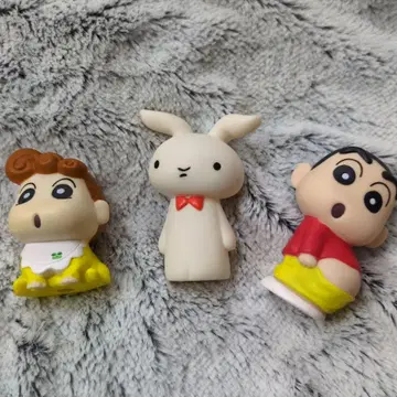 짱구는 못말려 피규어 3체 세트 약 5cm