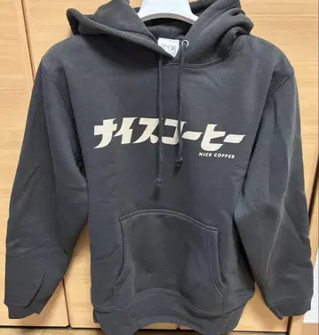 도쿄 팟 허가국 나이스 커피 후디 S 사이즈 그레이
