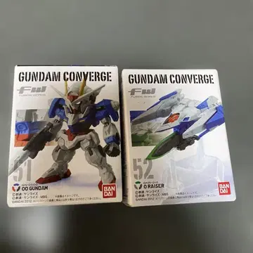GUNDAM CONVERGE 더블오 건담 & 오라이저 세트