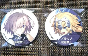 fgo 상하이 CC 2016 애니플렉스 캔뱃지 마슈 잔 다르크