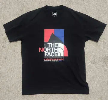 새상품급 THE NORTH FACE 블랙 티셔츠