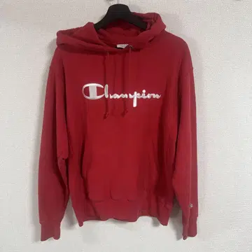 00sChampion 리버스 위브 빨간색 후드티 US M (XL)