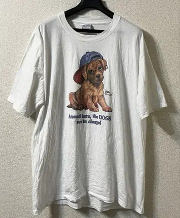 90년대~00년대 아노 쨩 착용 애니멀 아트 티셔츠