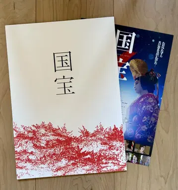 영화 국보 팜플렛 양면 리플렛 포함