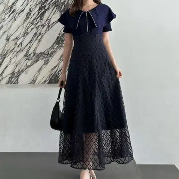 dazzlin CALNAMUR 지퍼 컬러 코르셋 원피스 즉시 구매