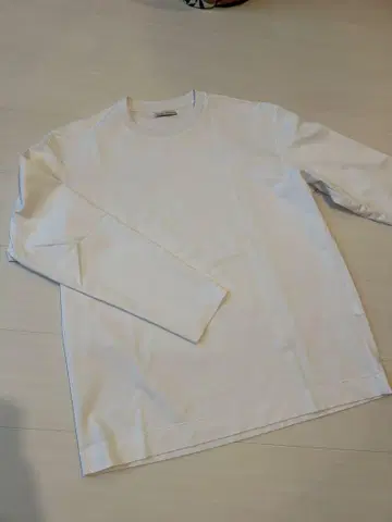 UNITED ARROWS 폰치 롱T 데오도란트 항균 방취 화이트 M