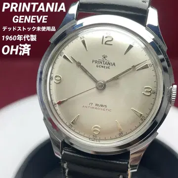 OH 레어 데드스탁 PRINTANIA GENEVE 스위스산 손목시계